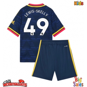 Arsenal Myles Lewis-Skelly #49 Replica Away Stadium Kit for Kids 2026-27 Short Sleeve (+ pants)